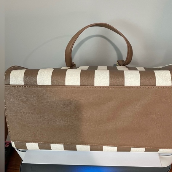 Betsey johnson bag light pink with white and brown - Picture 3 of 5